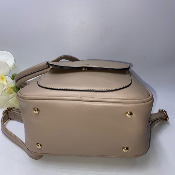 Adorable Fashion Backpack Taupe Medium - Picture 5 of 12